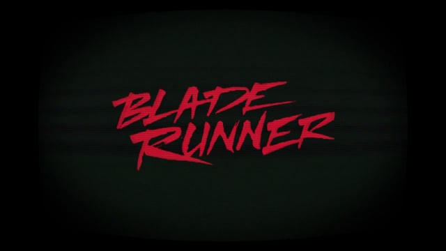 Blade Runner Title Sequence