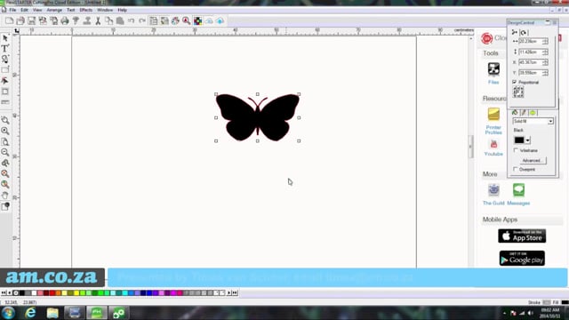 Cutting Traced Image by Flexi Sign Software