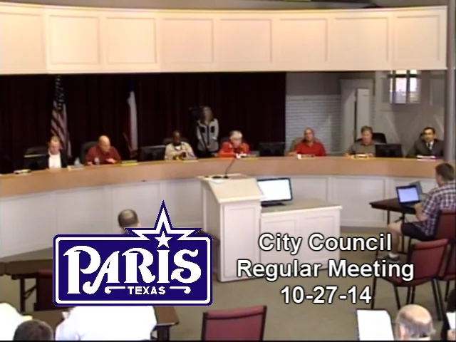 City Council Regular Meeting 10-27-14 on Vimeo