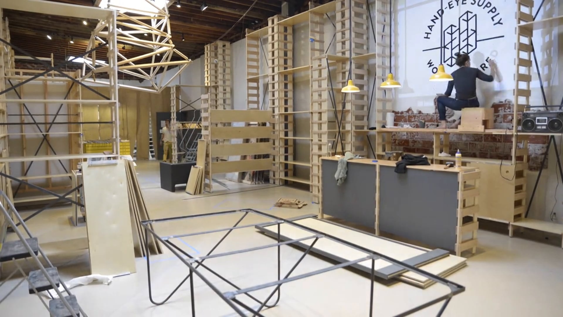 Hand-Eye Supply - 2014 Build Out Time Lapse