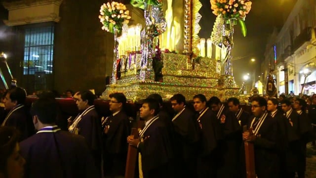 Procession of the Lord of Miracles, Arequipa, Peru