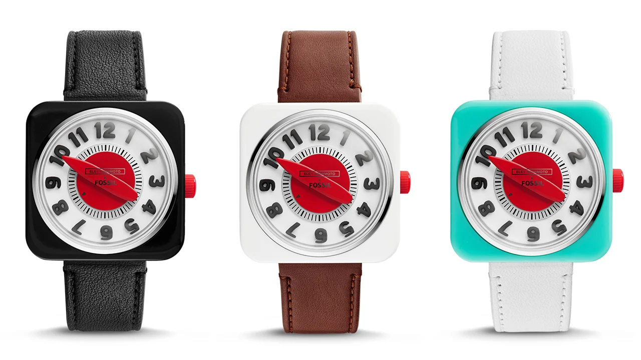 Eley Kishimoto and Fossil launch Retro Timer watch