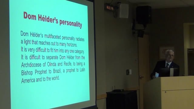 Dom H&eacute;lder C&acirc;mara, Archbishop of Olinda & Recife, Bishop of the Holy Church: HIs Prophetic Legacy