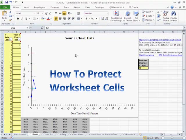 How to Protect Cells in an Excel Worksheet