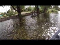 Limpiando el rio