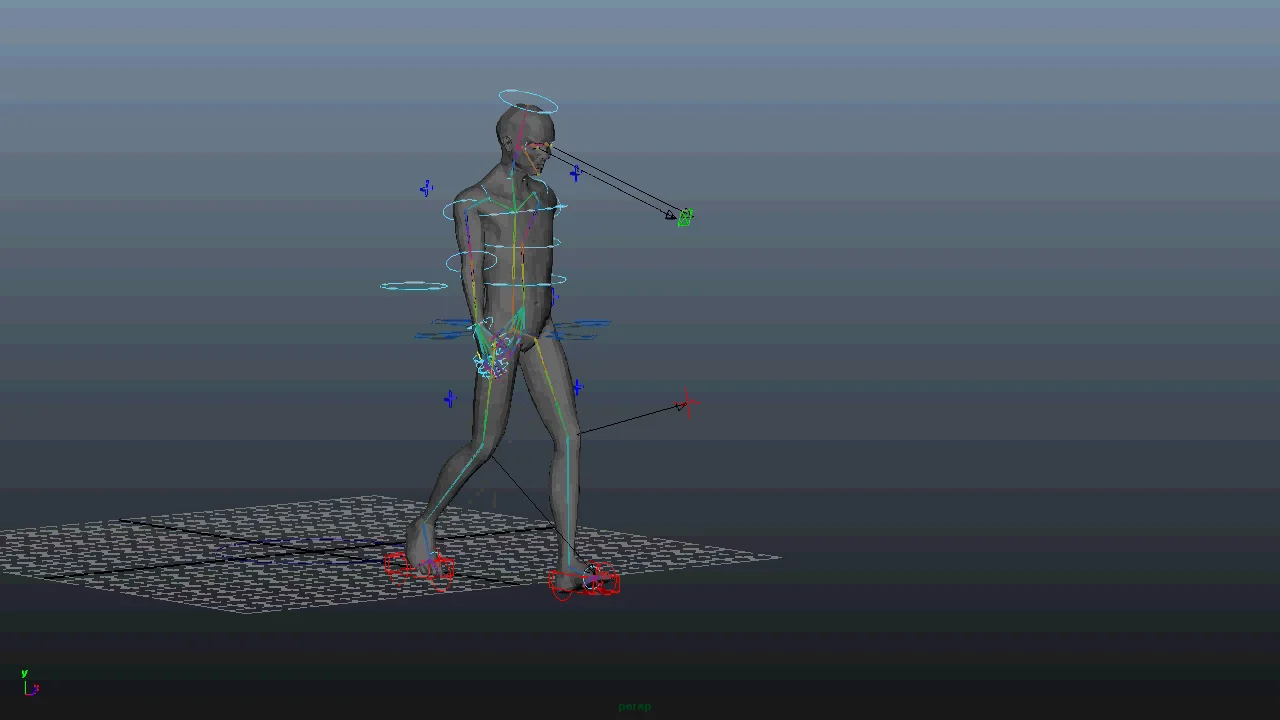 Walk cycle animations on Vimeo