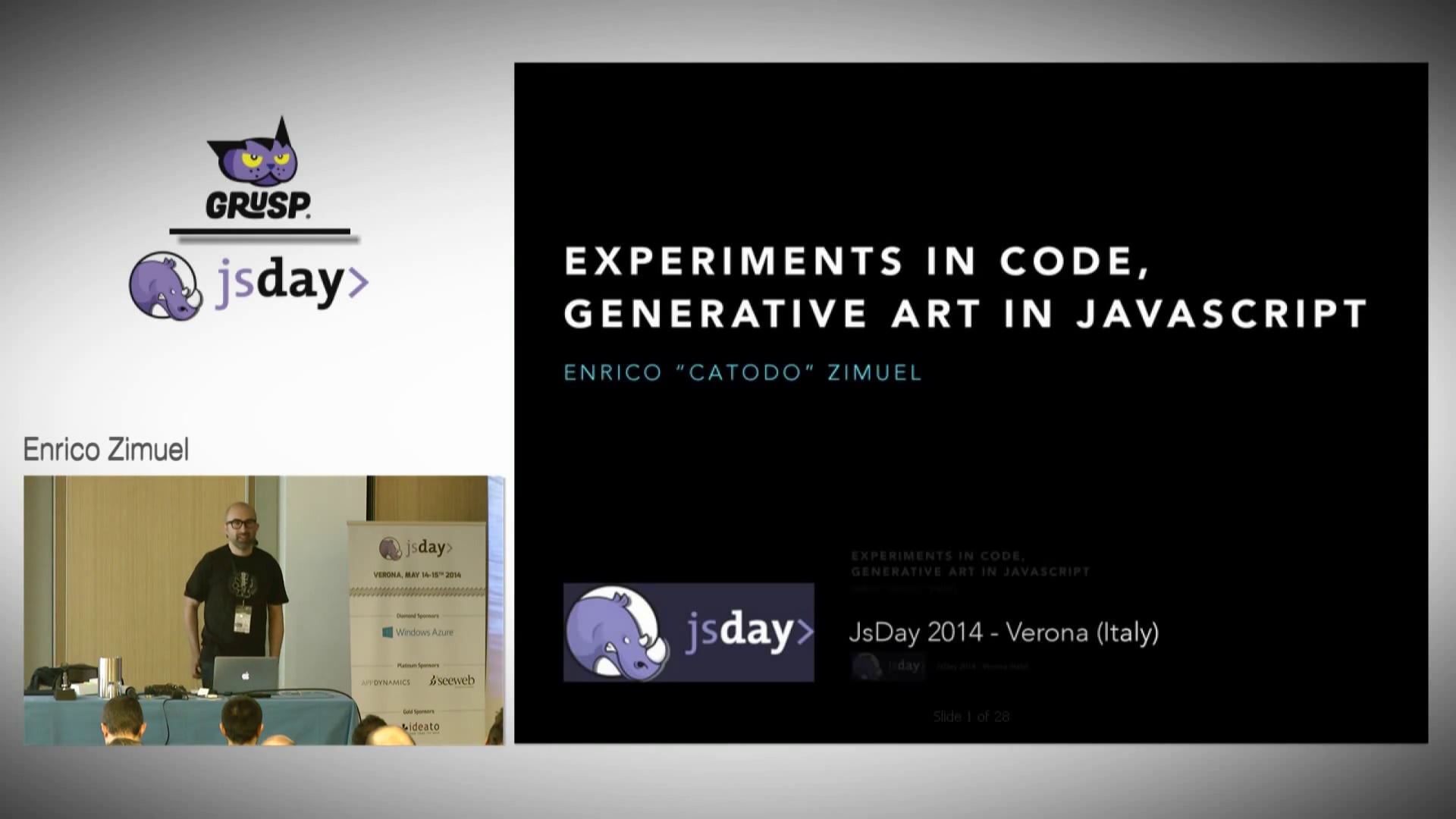 Experiments in code, generative art in Javascript - Enrico Zimuel ...