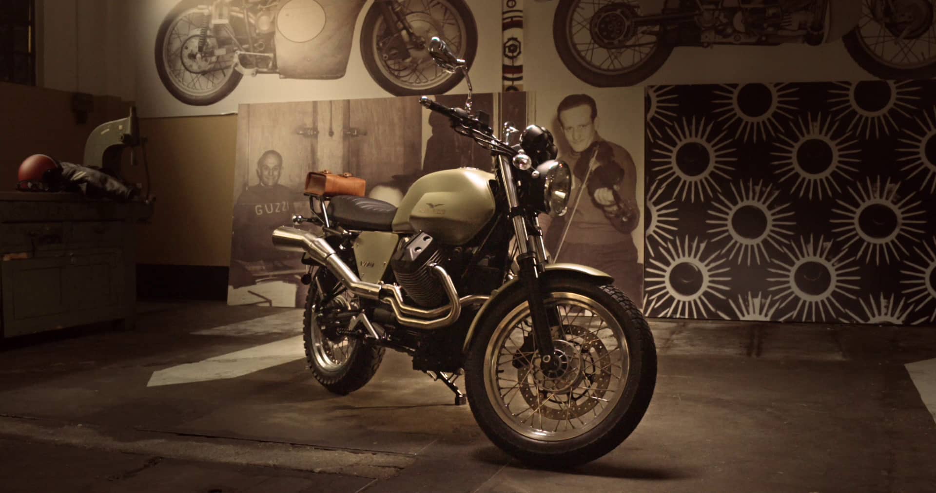 Moto Guzzi Garage Legend on Vimeo