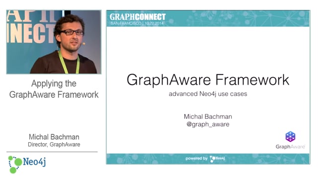 GraphConnect 2014 SF: Michal Bachman, GraphAware