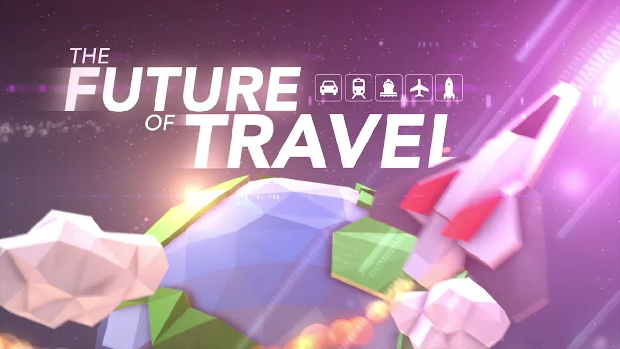 Future travel. путешествие во времени. настоящее и будущее. агентство футура. путешествие абстракция.