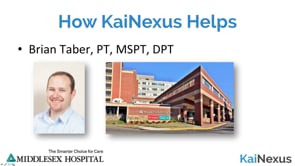 Middlesex Hospital - Customer Success Story (Brian Taber - Rehab Department Manager)
