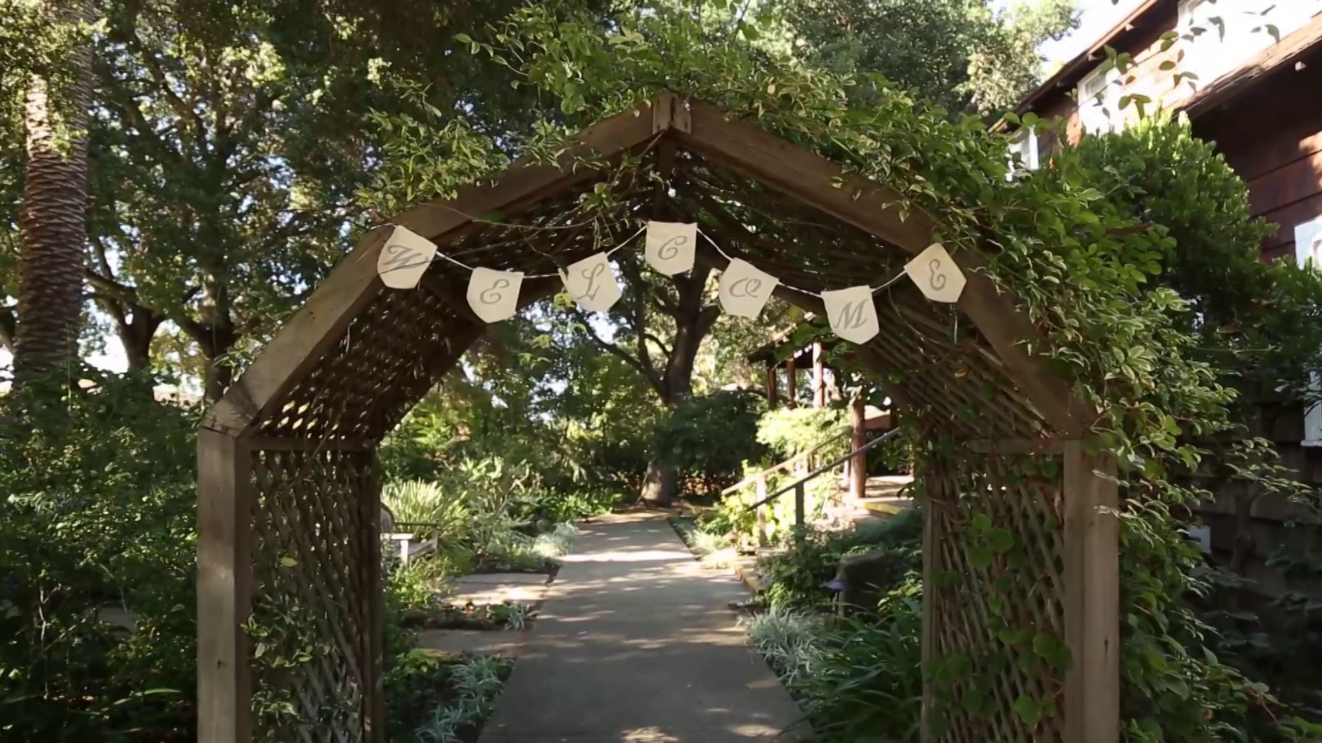 Los Altos History Museum Wedding Videography: Samantha and Sean