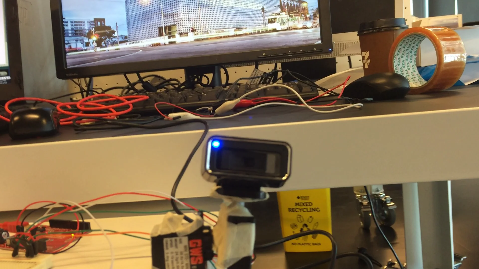 Interactive webcam on Vimeo