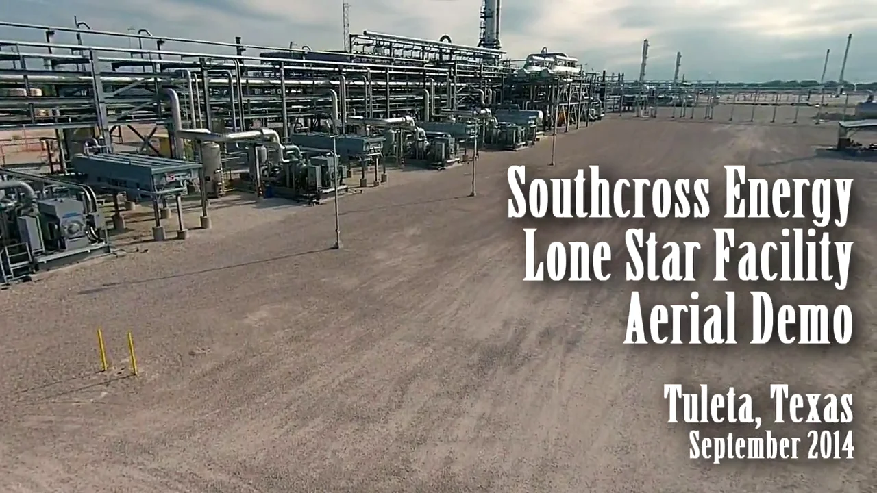 Southcross Energy Lone Star Facility Aerial Video Demo on Vimeo