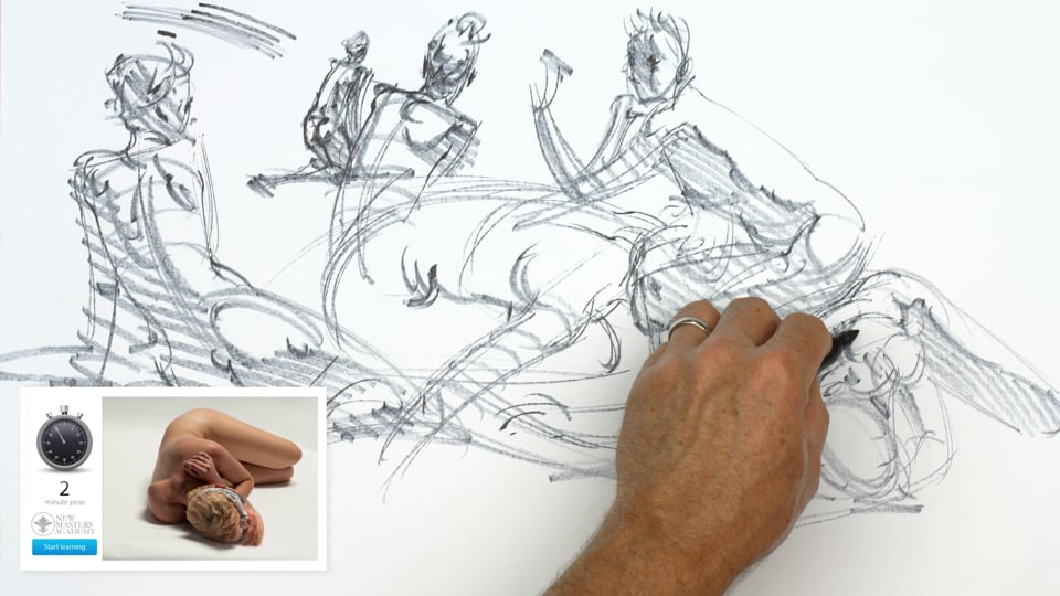 Skeletal Figure Drawing Workshop with Steve Huston