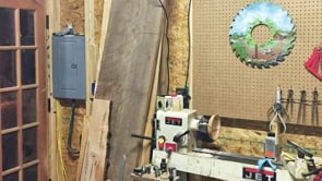 Planing Walnut - A quick sawmill trip