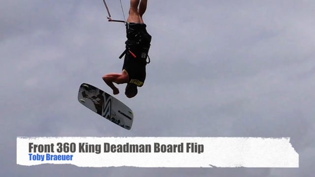 Front 360 King Deadman Board Flip - Toby Braeuer