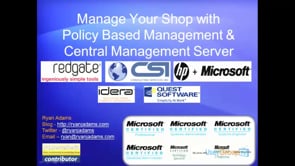 SQL Policy Based Mgmt