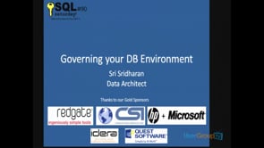 Governing Your Database Environment