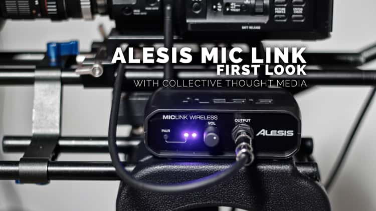 First Look at Alesis MicLink Wireless XLR Adapter