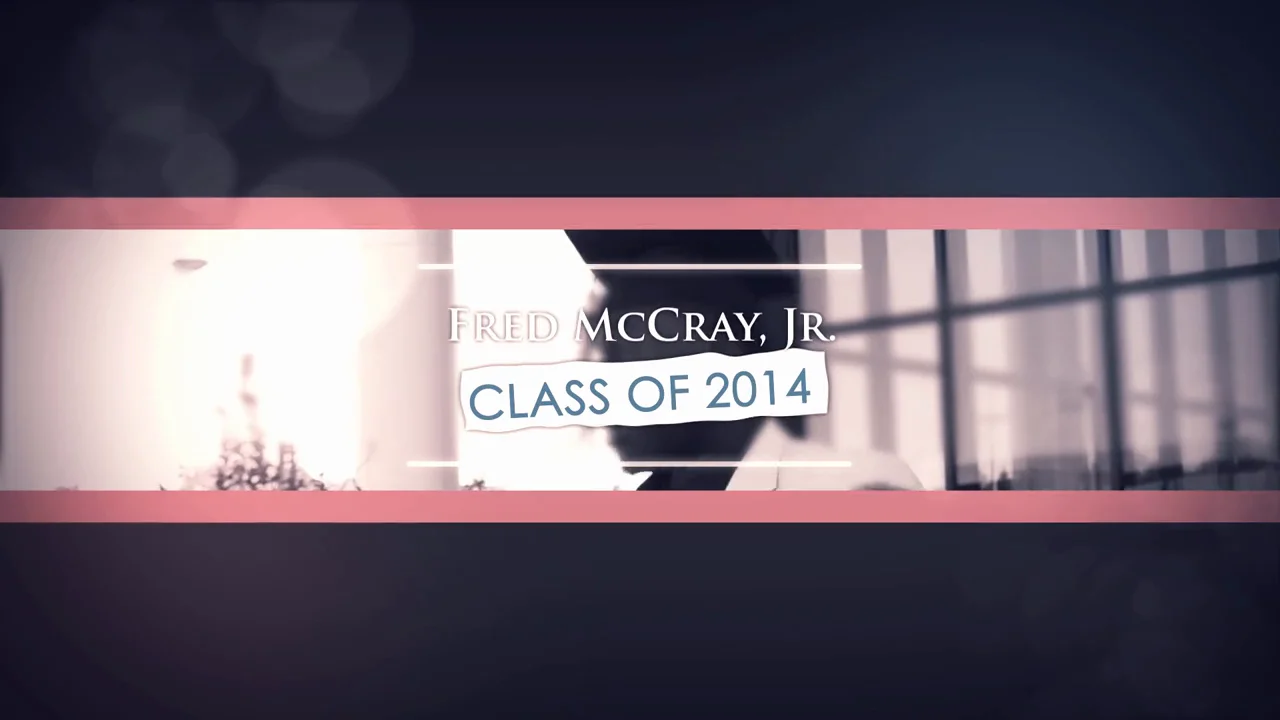 Fred McCray, Jr. Viduation on Vimeo