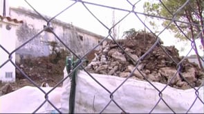 Obres al dipòsit vell de Puig Sec