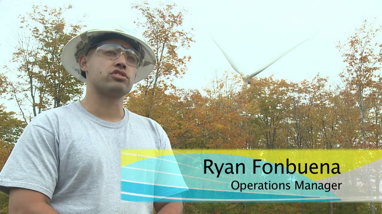 First WInd Stetson Wind Farm Operations on Vimeo