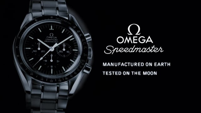 OMEGA SPEEDMASTER TV COMMERCIAL