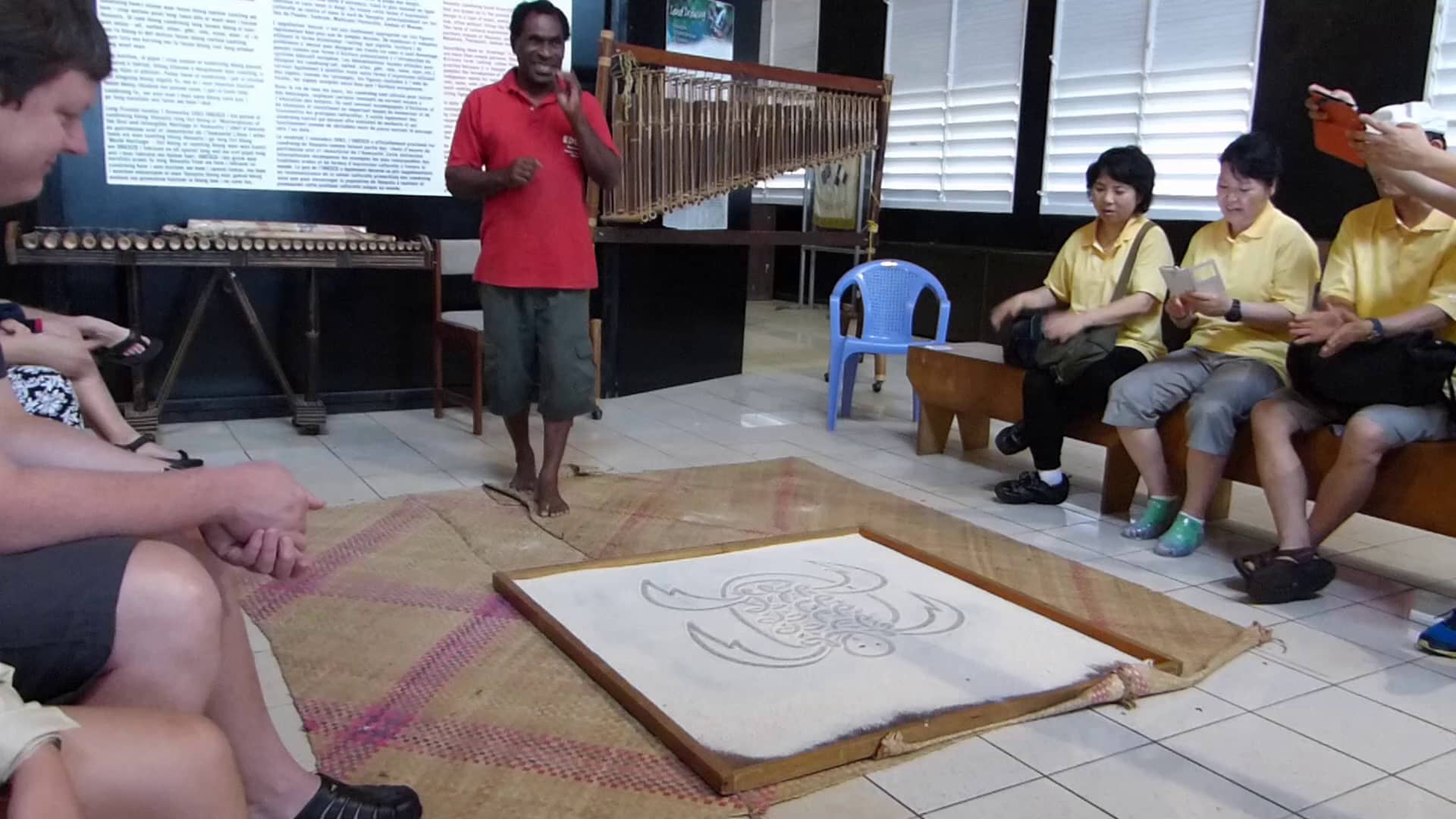 Sand Drawing Tradition in Vanuatu on Vimeo
