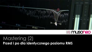 Purple Lament - Przed i po masteringu (RMS const.)