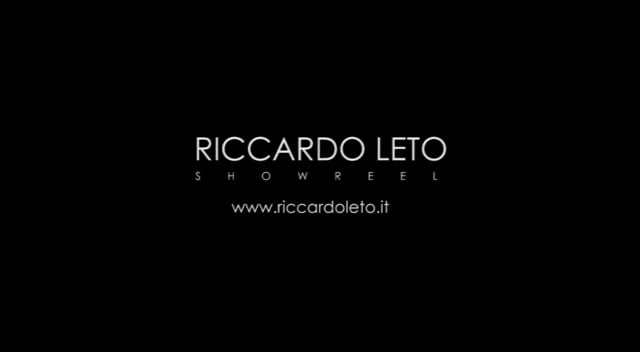 Riccardo Leto Showreel - 2015