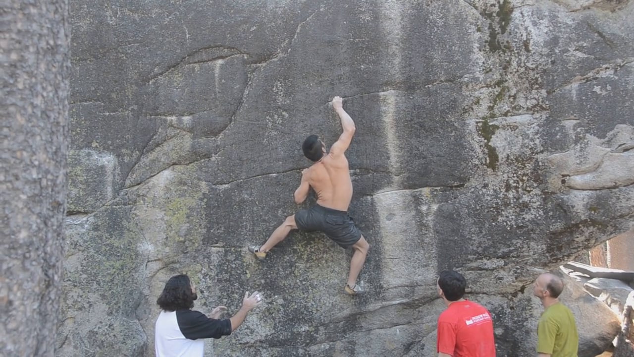 Lake Tahoe Bouldering Saddle Boulders Nazgul V10 on Vimeo