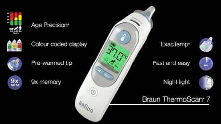 Braun Thermometers IRT-6520 on Vimeo