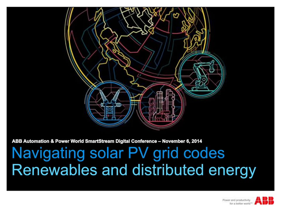 Navigating solar PV codes on Vimeo