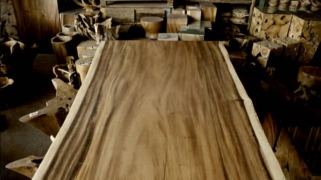 SOLID WOOD TABLE  KAYU ALAM JADUAL MALAYSIA on Vimeo