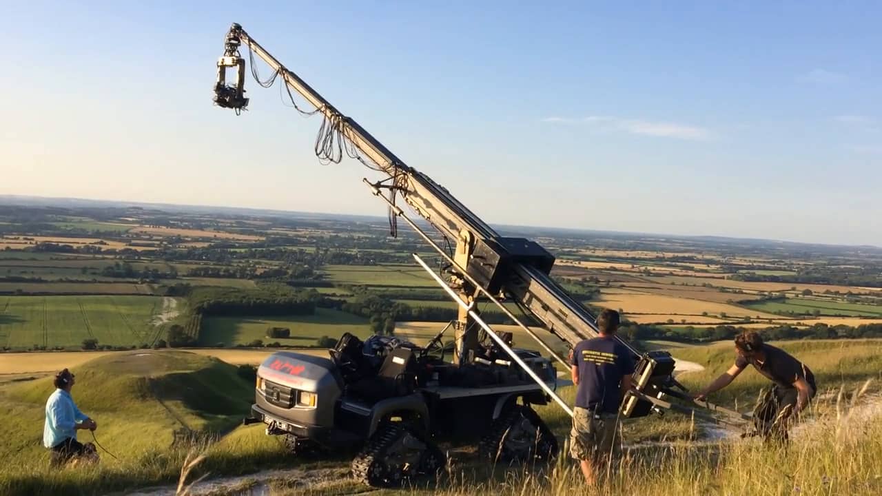 Telescopic Camera Crane Hire Hydrascope Telescopic Crane and the