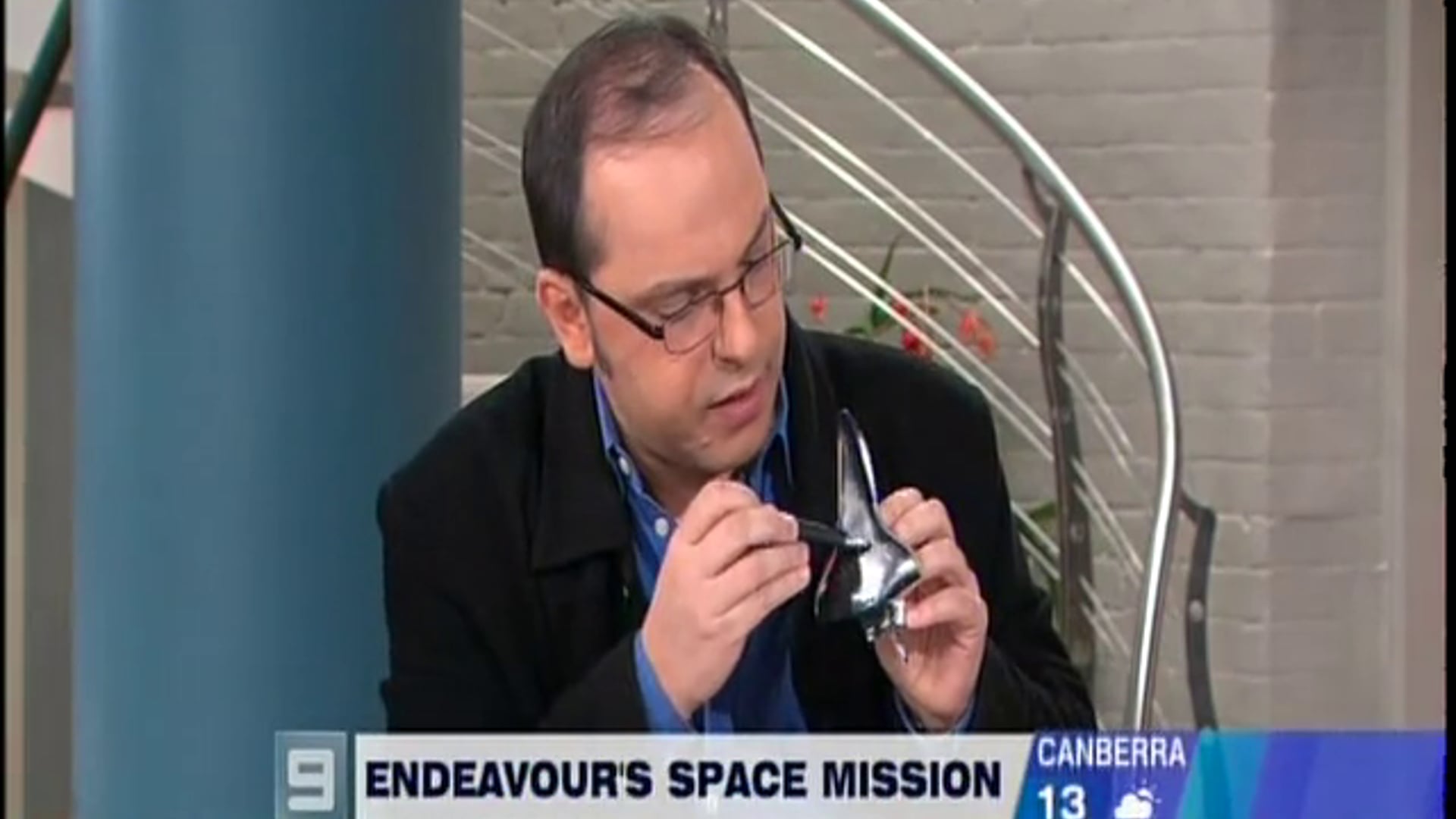 Shuttle Endeavour mission: Day 3 (Today Show)