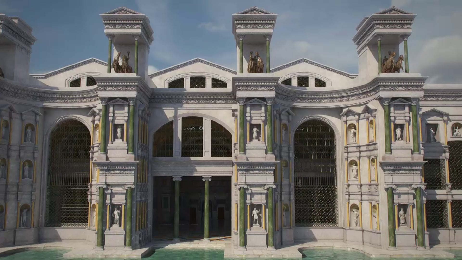 Terme di Diocleziano | Ricostruzione Virtuale CAPWARE