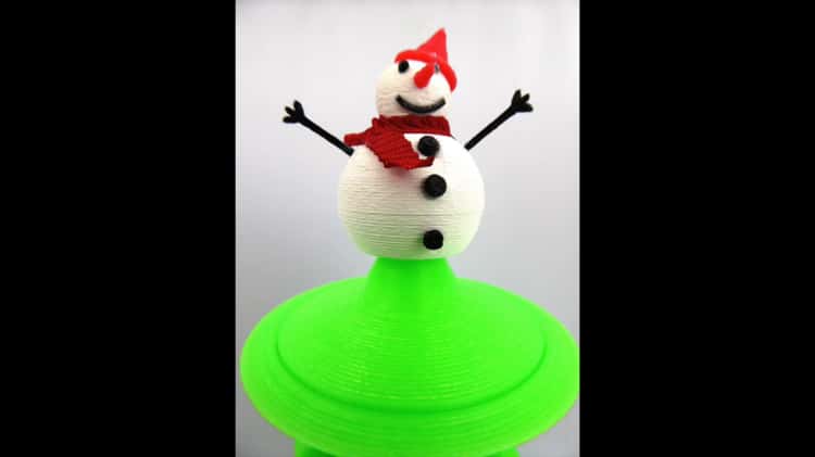 3D printed Christmas Tree drinks dispenser on Vimeo