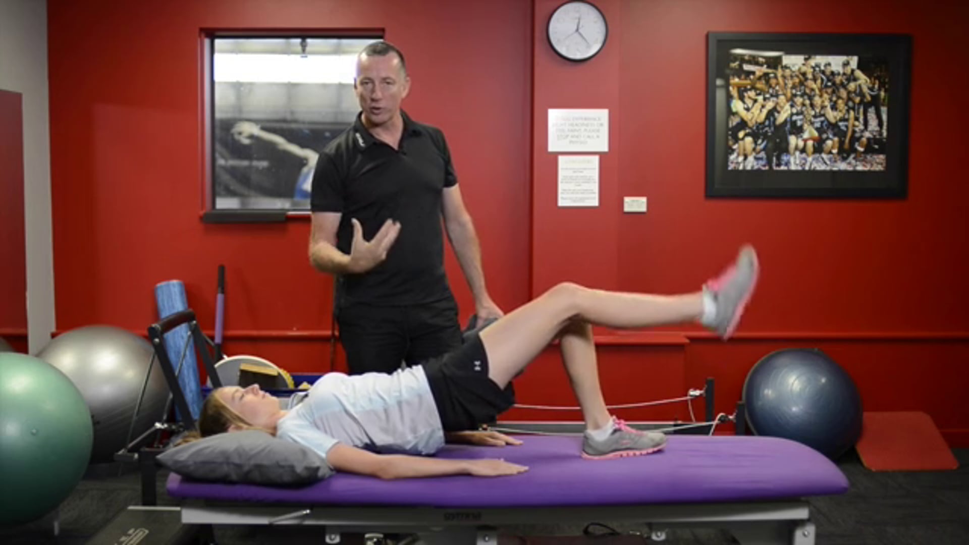 Ed and Elizabeth - Lower body and extremity workout where instability occurs