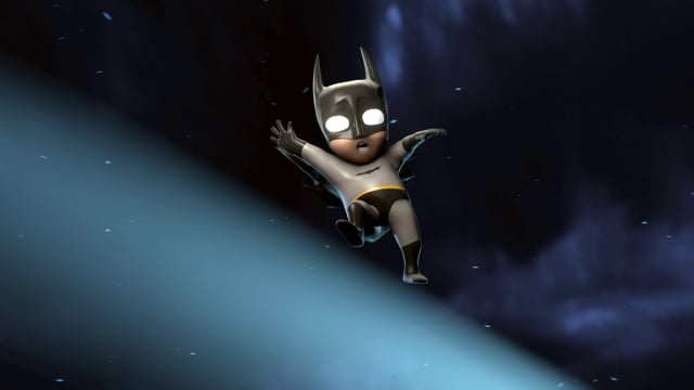 Very) short video: Baby Batman - BlenderNation