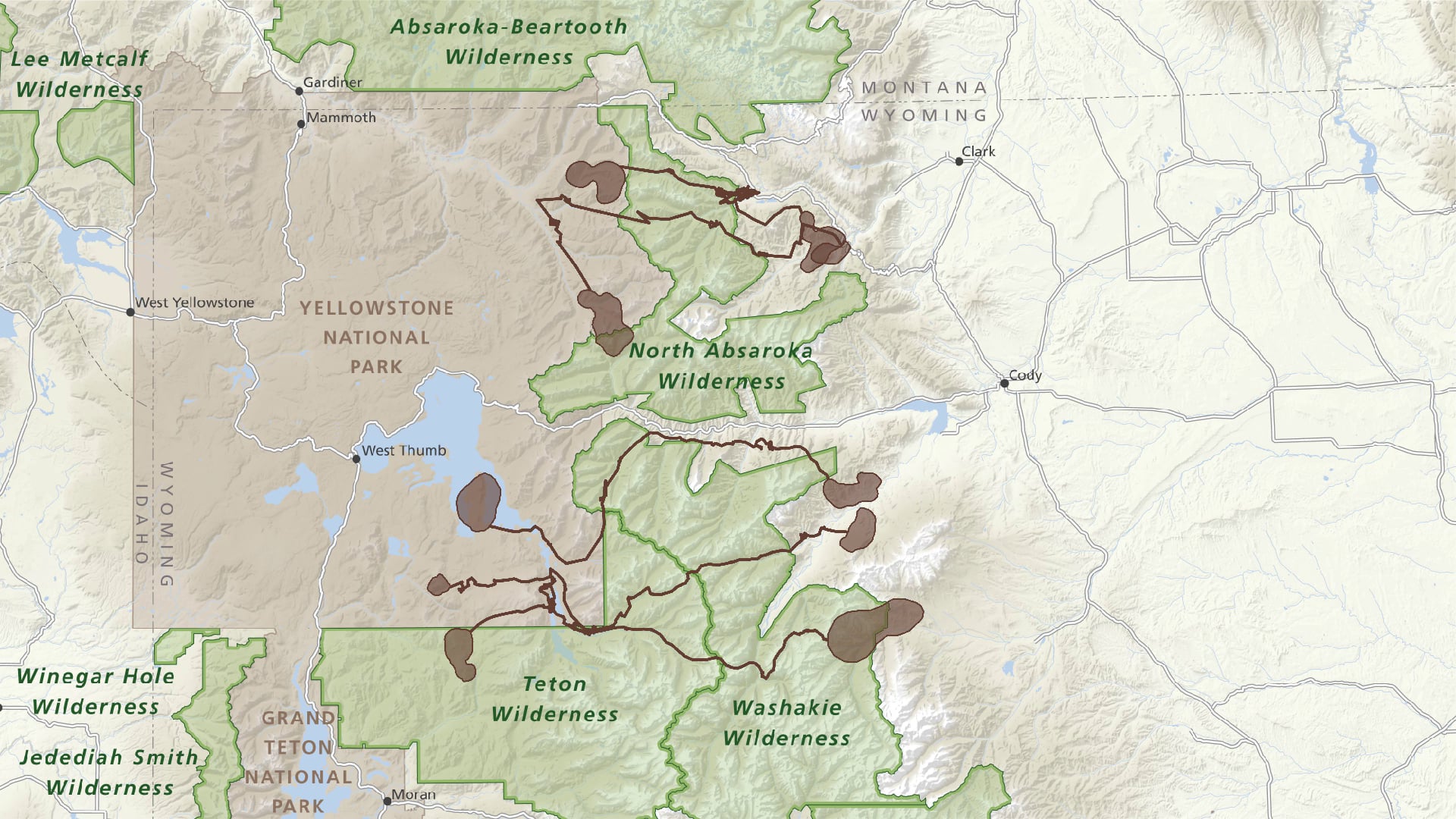 National Wilderness Areas In Wyoming National Wilderness Bighorn 497132547 D