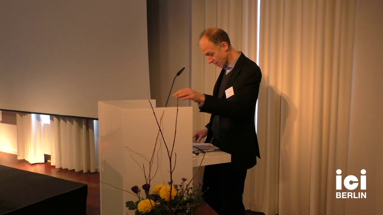 Welcome by Christoph Holzhey [1]