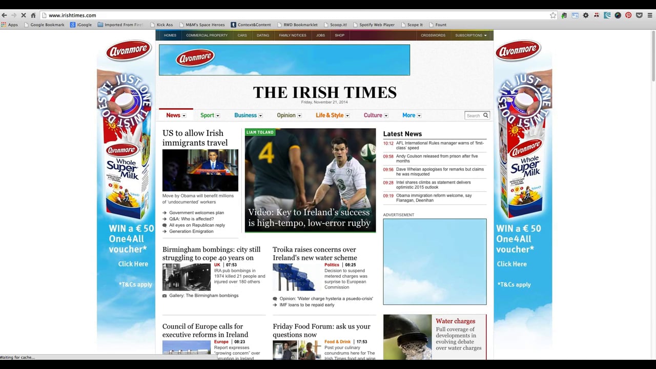 Irish Times HPTO