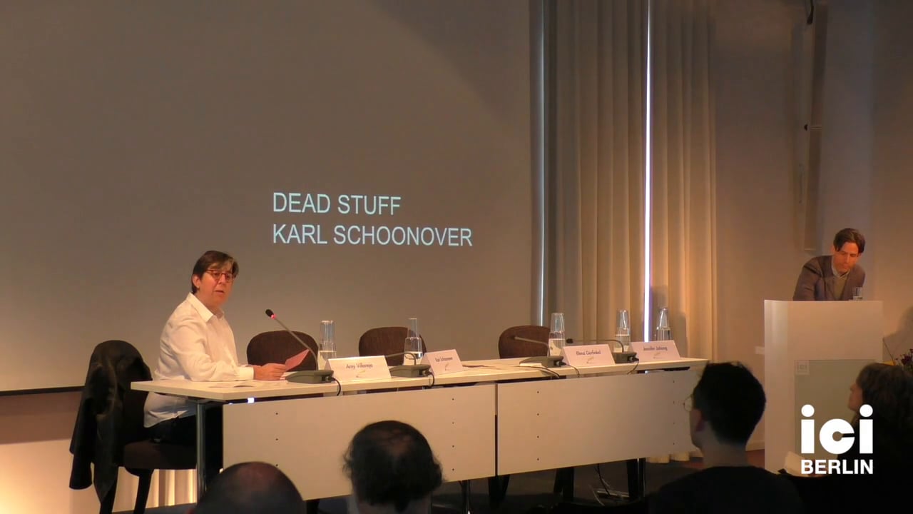 Introduction of Karl Schoonover by Amy Villarejo [5]