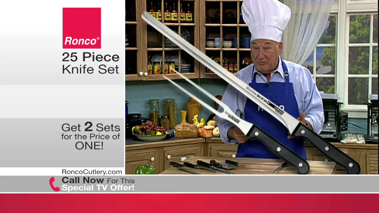 Ronco Cutlery 30 Piece Offer on Vimeo