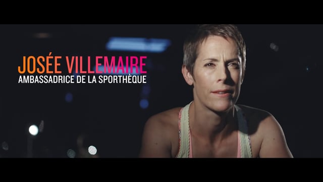 Josée Villemaire - ambassadrice Sporthèque - 2014/2015