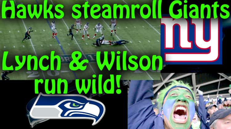 Seahawks Steamroll the Giants, Beast Mode Style! (Norb-Cam Game#9) on Vimeo