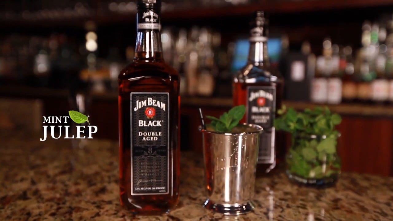Jim Beam Black Mint Julep cocktail on Vimeo