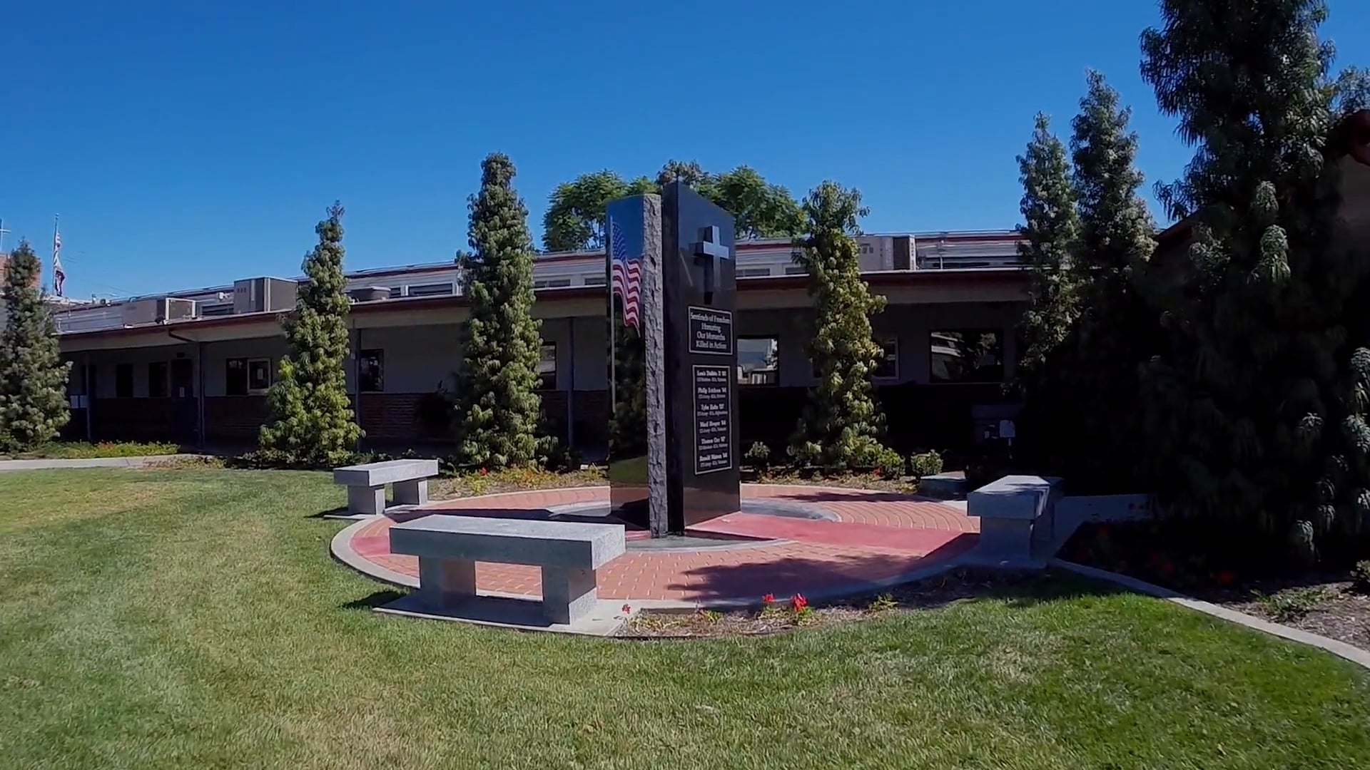 Mater Dei High School Sentinels of Freedom Memorial